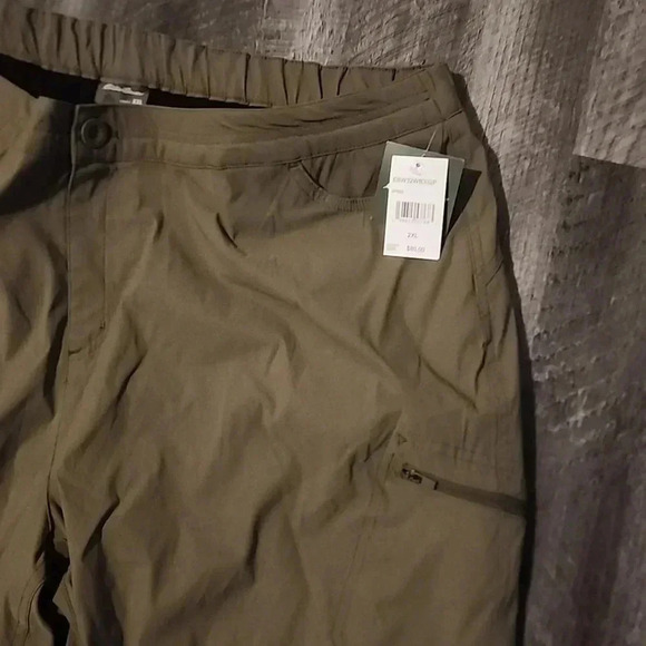 EDDIE BAUER MICRO FLEECE LINED HIKING PANTS SIZE 2XL - Picture 4 of 5